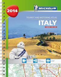 Italy 2014 A4 spiral atlas