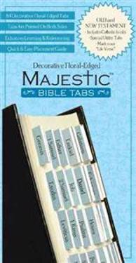 Majestic Decorative Floral-Edged Bible Tabs