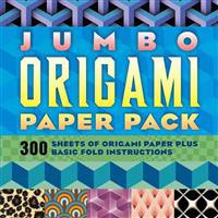 Jumbo origami paper pack