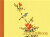 Watercolour Book : Blue Bird on Blossom
