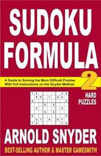 Sudoku Formula 2: Hard Puzzles
