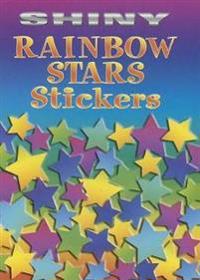 Shiny Rainbow Stars Stickers