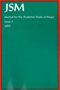 Journal for the Academic Study of Magic, Issue 3