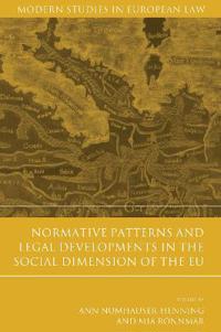 Normative Patterns and Legal Developments in the Social Dimension of the Eu