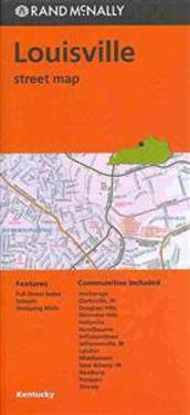 Folded Map Louisville KY Street