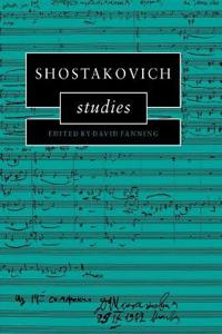 Shostakovich Studies