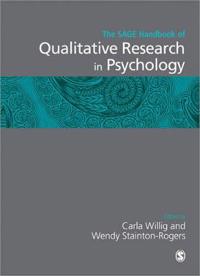 The Sage Handbook of Qualitative Research in Psychology