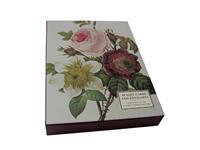 Redoute Classic Flower Paintings' Big Card Box of 80 Gift Cards and Envelopes