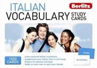 Italian Vocabulary Study Cards