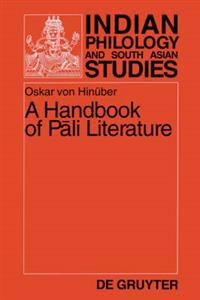 A Handbook of Pali Literature