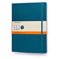 Moleskine Classic Colored Notebook, Extra Large, Ruled, Underwater Blue, Soft Cover (7.5 X 10)