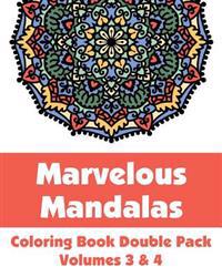Marvelous Mandalas Coloring Book Double Pack (Volumes 3 & 4)