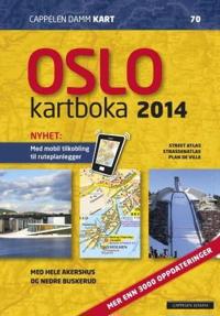 Oslokartboka 2014; med hele Akershus og nedre Buskerud
