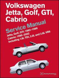Volkswagen Jetta, Golf, GTI 1993-1999 Cabrio 1995-2002 Service Manual