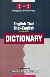 English-ThaiThai-English One-to-one Dictionary