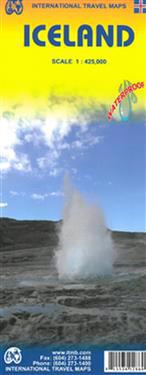 Iceland Travel Reference Map (Wp)