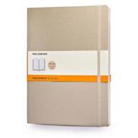 Moleskine Classic Extra Large Ruled Notebook: Khaki Beige