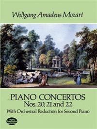 Piano Concertos Nos. 20, 21 and 22