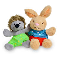 Kompisar, 2 handdockor