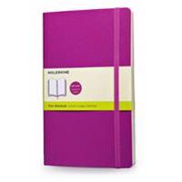 Moleskine Classic Colored Notebook, Large, Plain, Orchid Purple, Soft Cover (5 X 8.25)