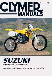 Suzuki RM80, RM125, RM250, 1989-1995