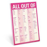All Out of Pad -pink