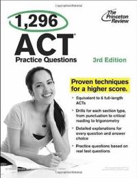 1,296 ACT Practice Questions