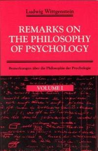 Remarks on the Philosophy of Psychology