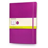 Moleskine Classic Extra Large Plain Notebook: Orchid Purple