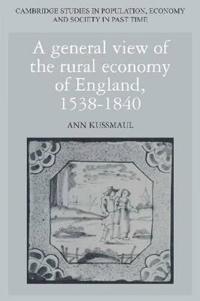 A General View of the Rural Economy of England, 1538-1840