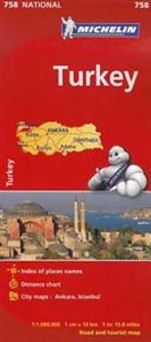 Michelin Turkey National Map