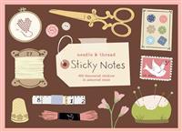 Needle and Thread Sticky Notes