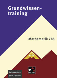 delta Grundwissentraining Mathematik 7/8