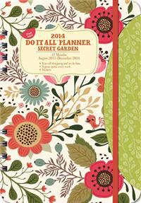Secret Garden Do It All 17-Month Planner: August 2013-December 2014