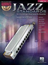 Jazz Standards: Harmonica Play-Along Volume 14 (Chromatic Harmonica)