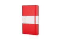 Moleskine Squared Notebook, Pocket, Hard Red