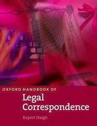 Oxford Handbook of Legal Correspondence: Student Book
