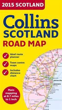 2015 Collins Map of Scotland