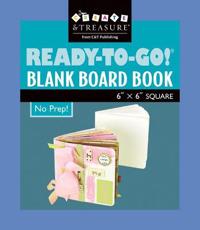 Ready-To-Go Blank Board Book White 6