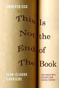 This Is Not the End of the Book