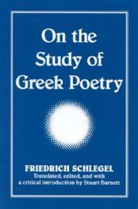 On the Study of Greek Poetry