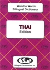 English-ThaiThai-English Word-to-word Bilingual Dictionary