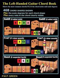The Left-Handed Guitar Chord Book: Shows the Most Common Chords Plus the Chord Notes and Scale Degrees