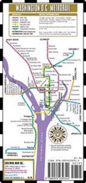 Washington DC Mini Metro Map