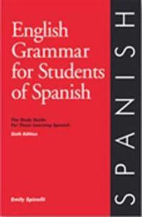 English Grammar for Students of Spanish