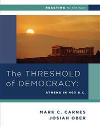 The Threshold of Democracy: Athens in 403 B.C.