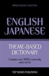 Theme-Based Dictionary British English-Japanese - 9000 Words