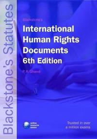 Blackstone's Statutes on International Human Rights Documents