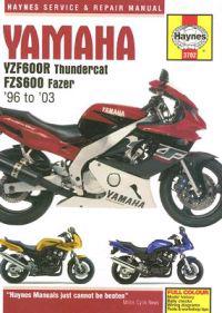 Yamaha Yzf600r Thundercat Fzs600 Fazer, 96 to '03