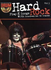 HAL LEONARD DRUM PLAYALONG HARD ROCK 3